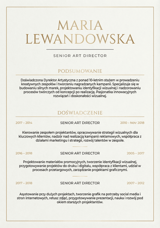 elegant resume template CV design, professional sophisticated layout