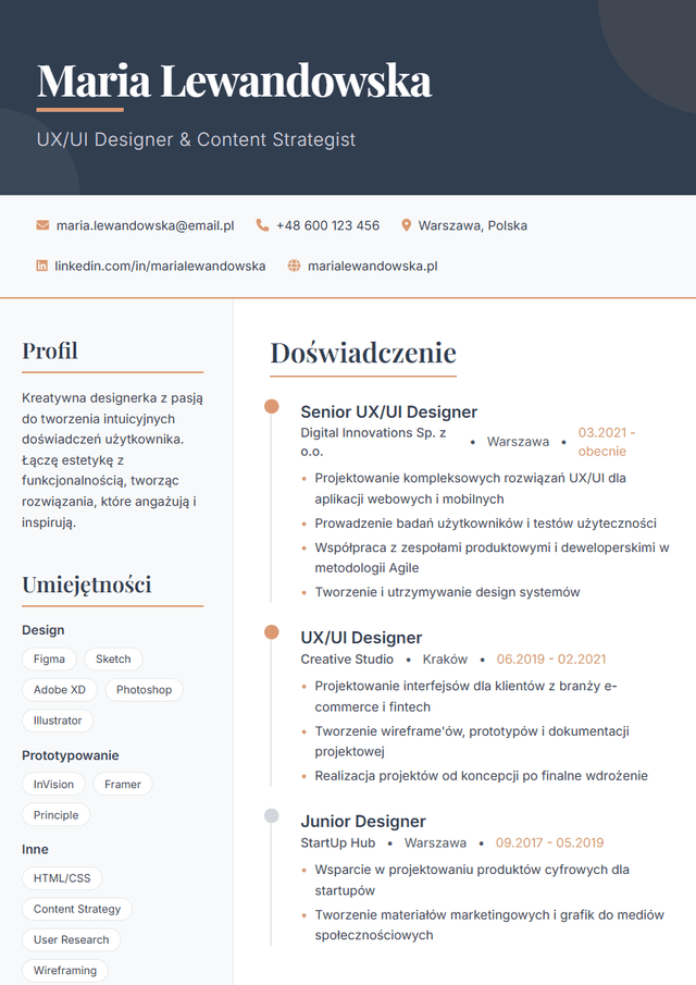 creative resume template CV design, unique artistic layout with colors